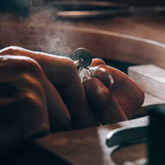 Hands with instrument