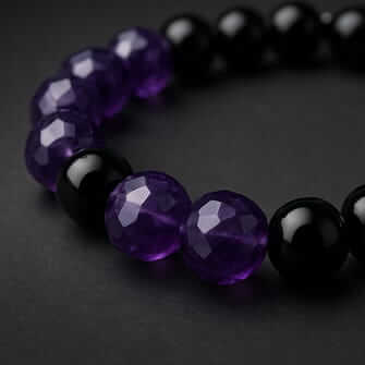 A purple beads
